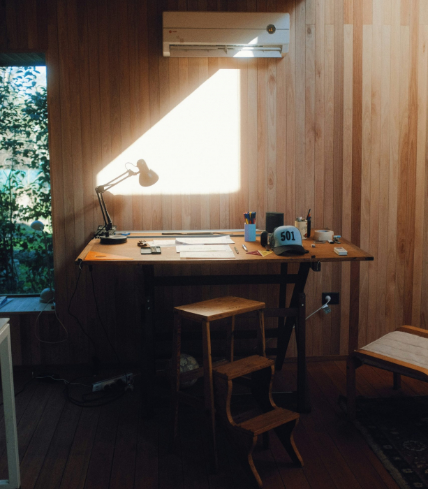 Poste de travail cosy